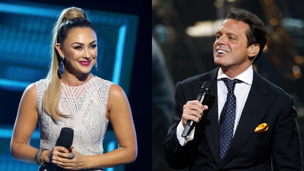Aracely Arámbula, Luis Miguel. Fotos: Getty Images