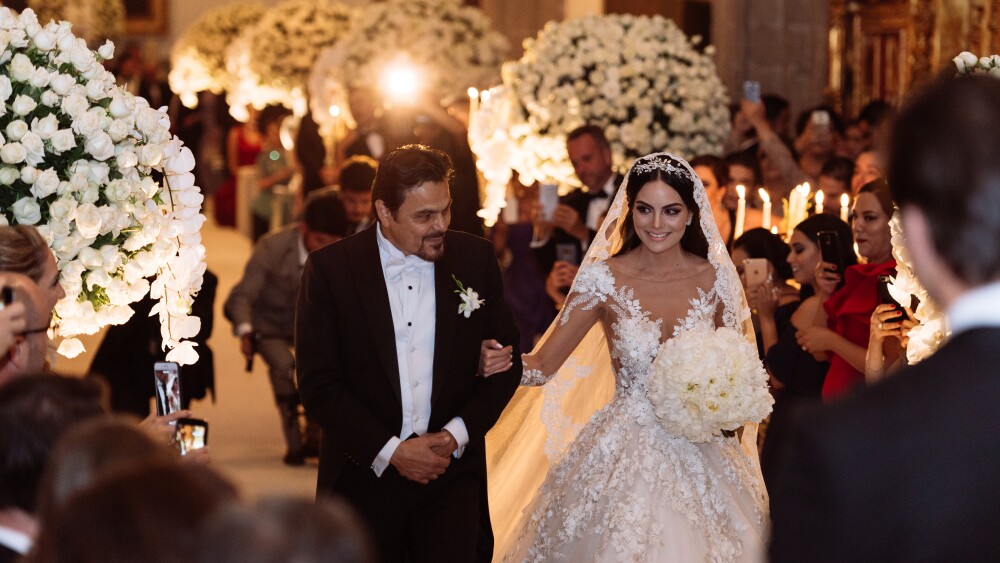 Ximena Navarrete - Vestido de Novia de Benito Santos