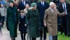 The British Royal Family Attend The Christmas Morning Service