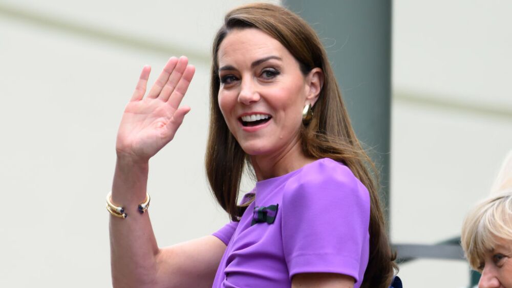 Kate Middleton en la final de tenis de Wimbledon 2024