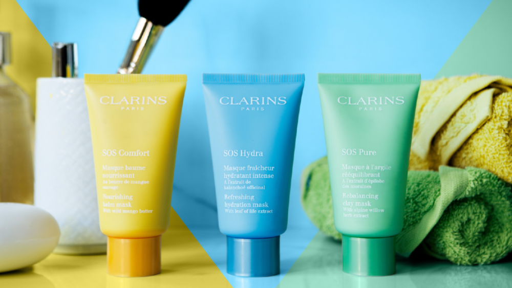 Clarins masks