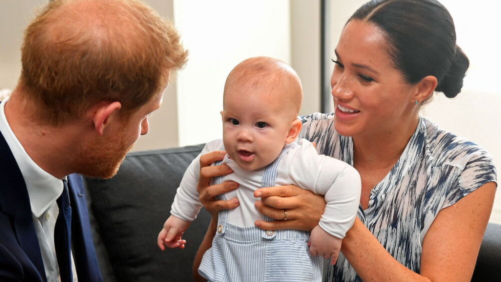 Harry, Meghan y Archie