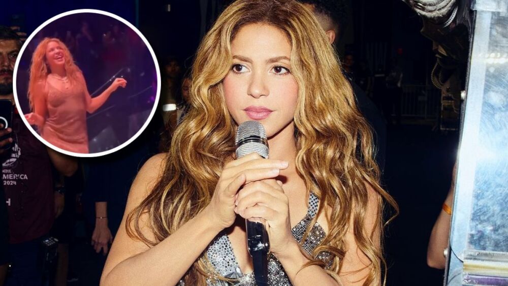 shakira bailando vestido video