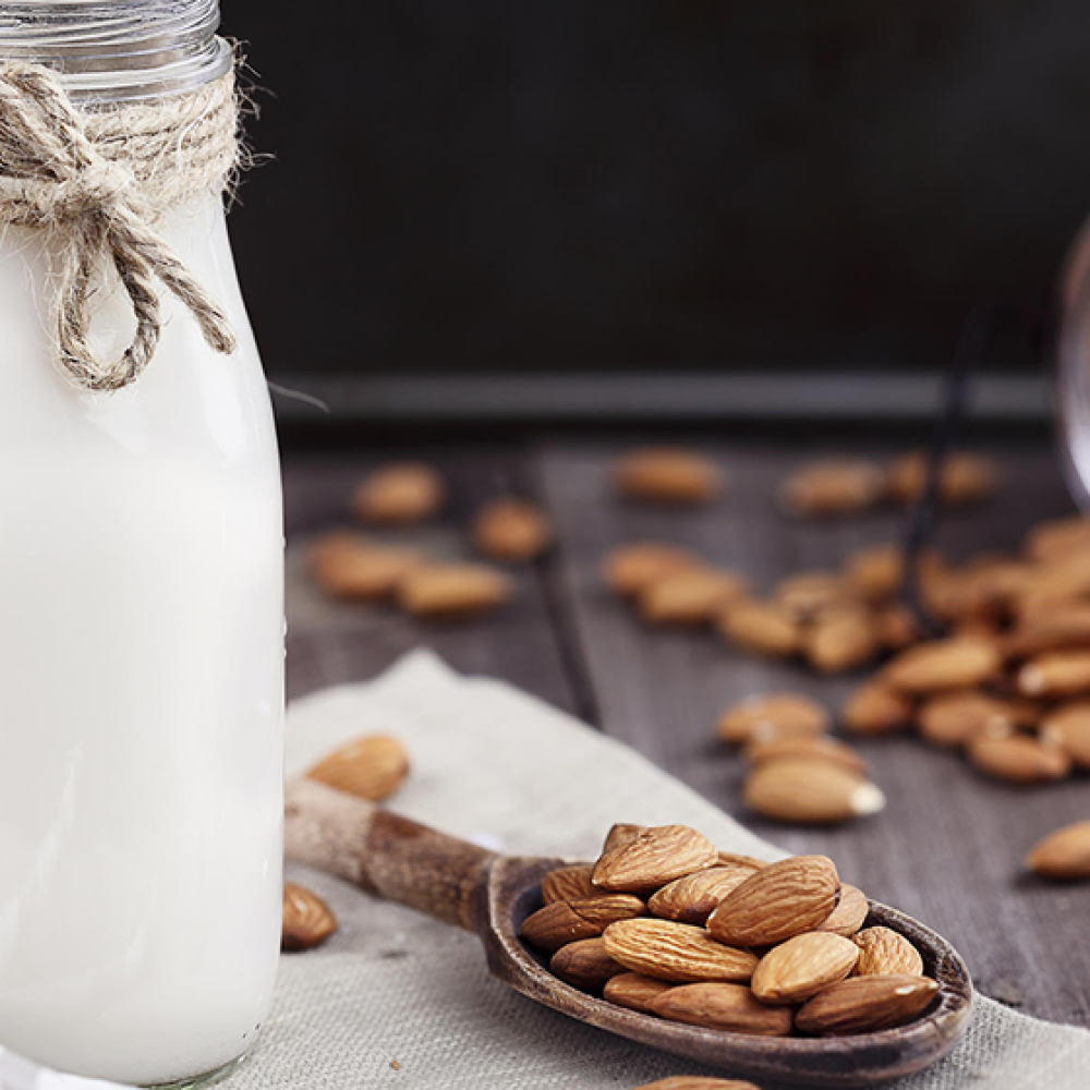 Leche de almendras casera