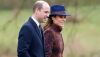 El príncipe Guillermo, duque de Cambridge, y Catalina, duquesa de Cambridge, asisten al servicio dominical en la iglesia de Santa María Magdalena en la finca de Sandringham el 5 de enero de 2020 en King's Lynn, Inglaterra..jpg
