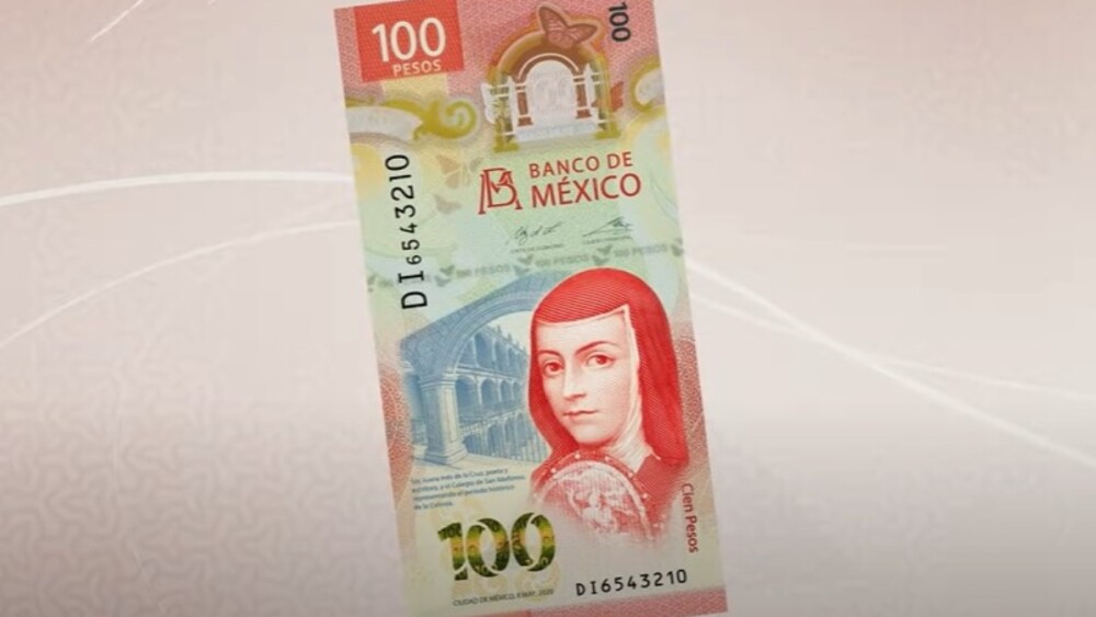 billete de 100 pesos
