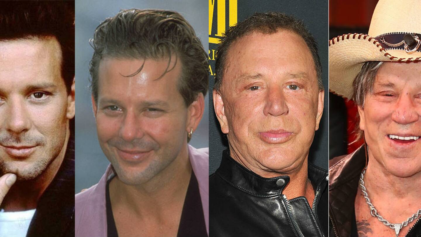 La transformación de Mickey Rourke
