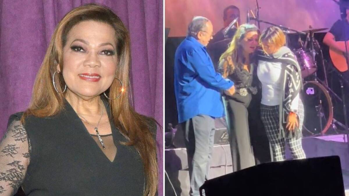Ángela Carrasco se desvanece a sus 72 años en pleno concierto