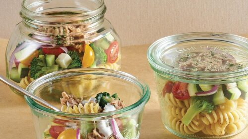 ensalada de atún con pasta