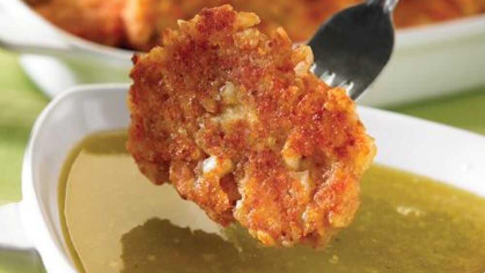 Tortitas de huevo con queso