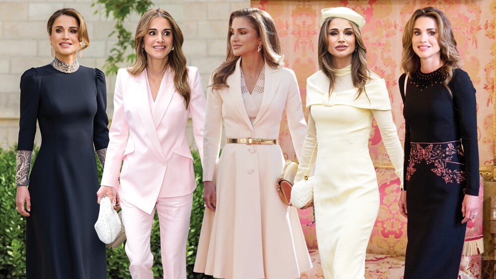 Los mejores looks de Rania Jordania
