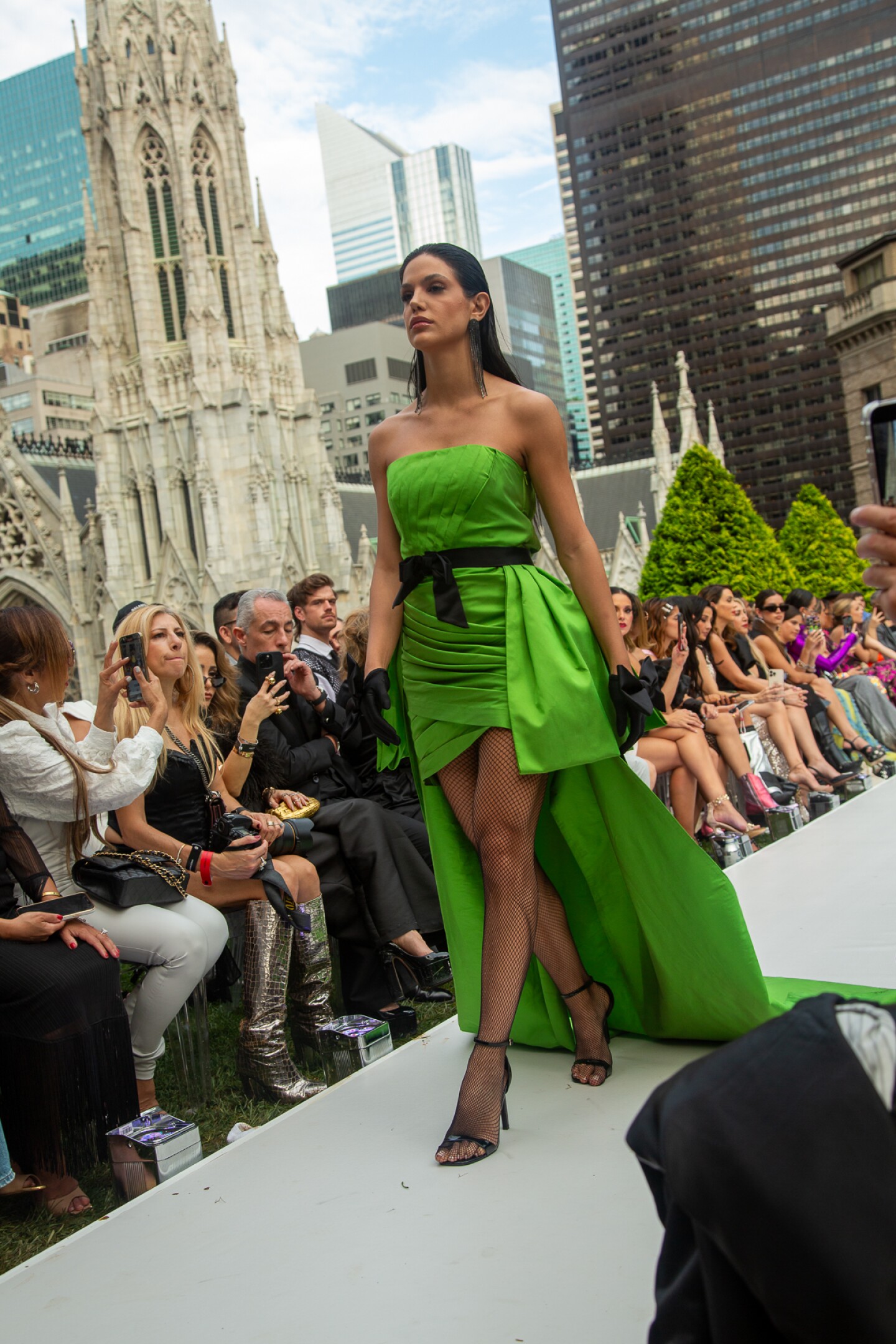 Desfile de Paris Rodríguez en NYFW