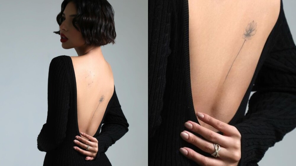 Ángela Aguilar se hizo un tatuaje diseñado especialmente para ella y