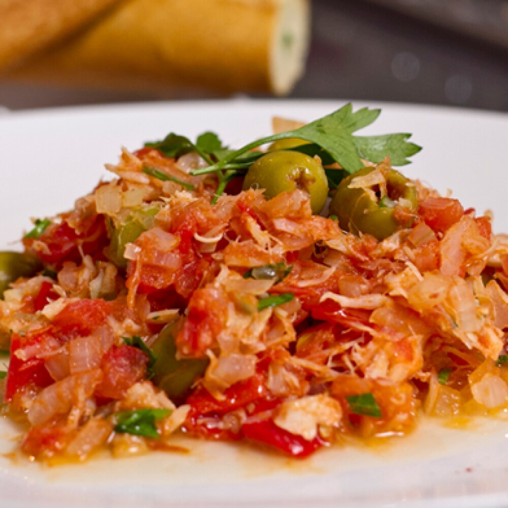 Bacalao navideño estilo mexicano