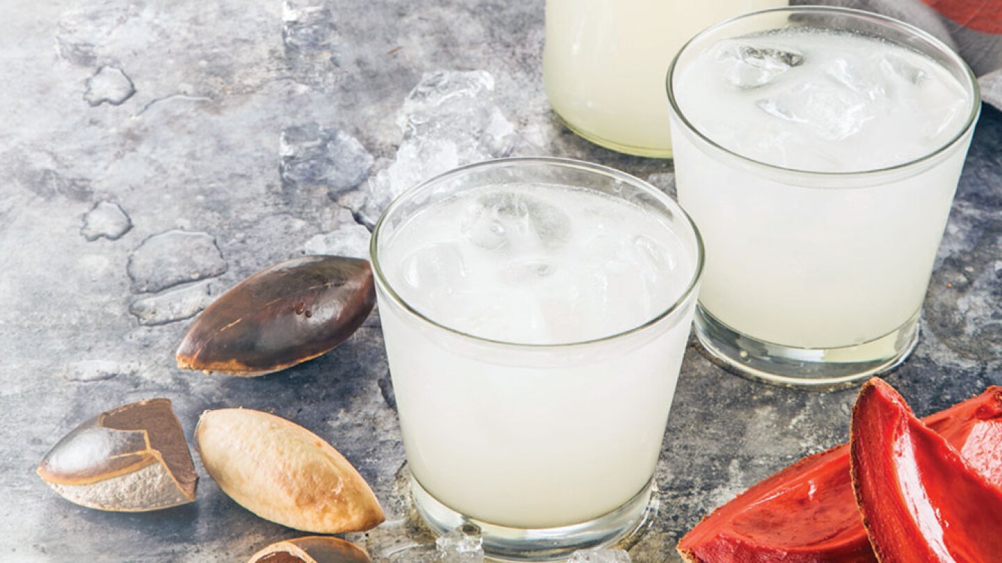 Deliciosa y original receta de agua de hueso de mamey Deliciosa y original receta de agua de hueso de mamey