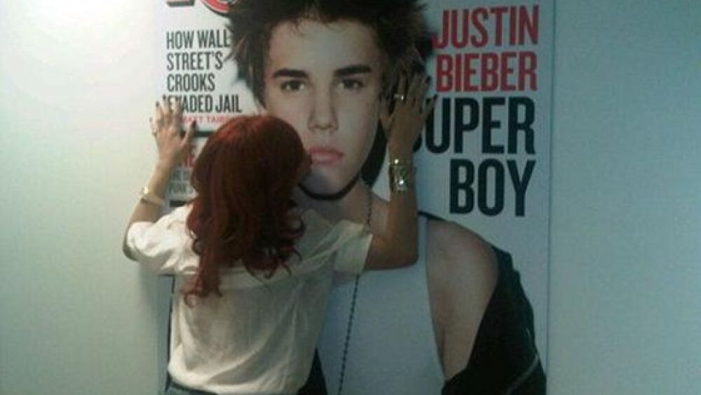 Otra famosa es fan de Justin Bieber