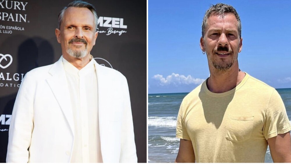 Miguel Bosé y Nacho Palau