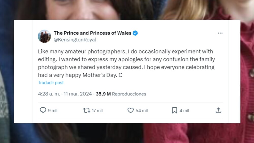 Kate Middleton foto día de las madres