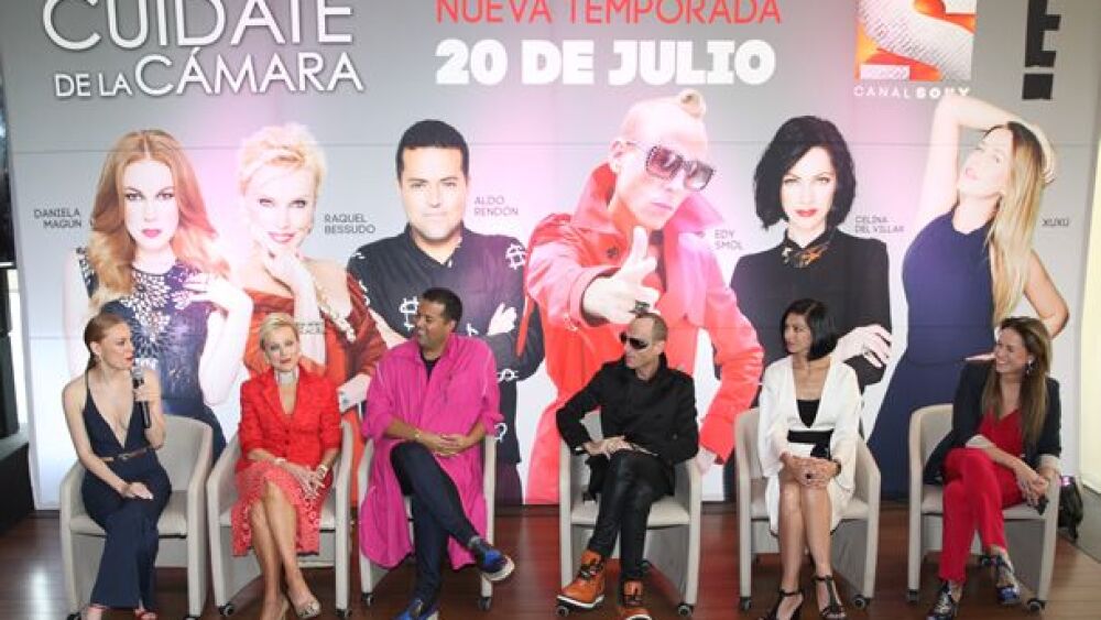Edy Smol y compañía presentan la nueva temporada de su programa de TV