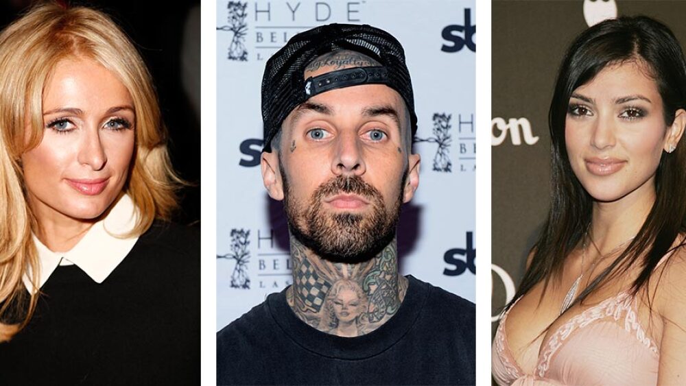 Travis Barker habla sobre su relación con Paris Hilton y Kim Kardashian