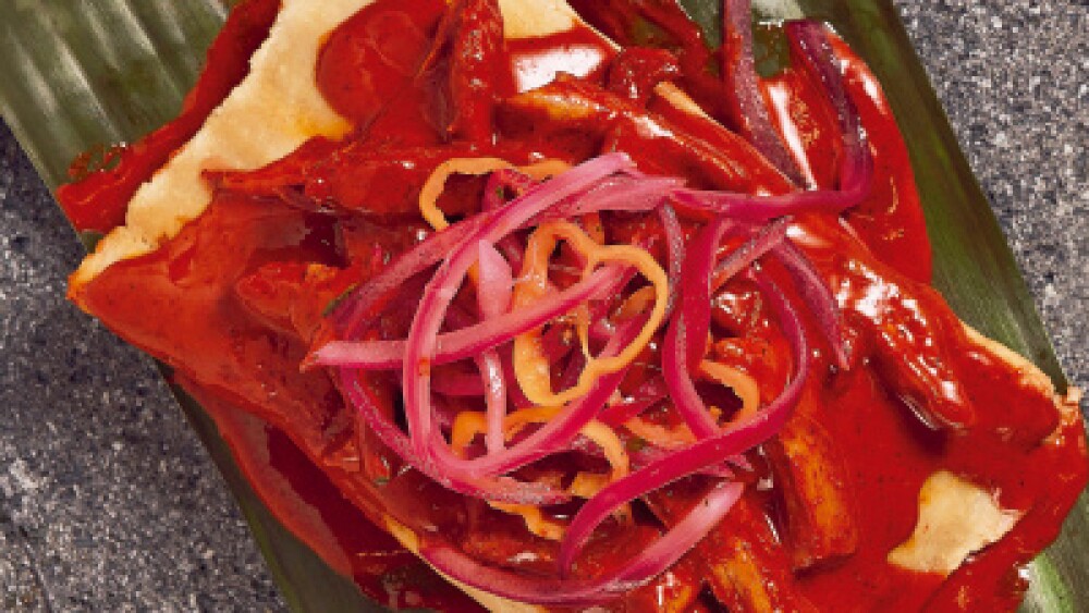 Tamales de cochinita pibil