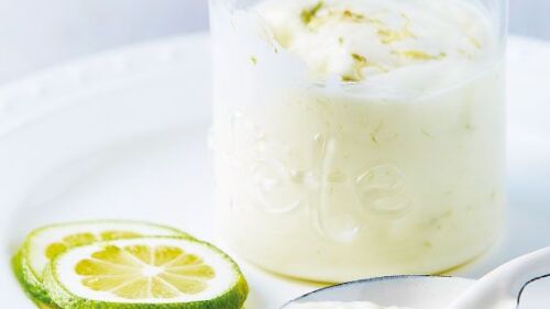 Natilla de limón