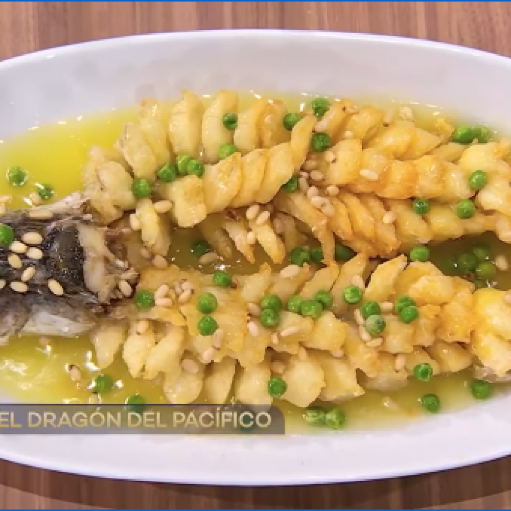 Pescado el Dragón del Pacífico Masterchef Generaciones