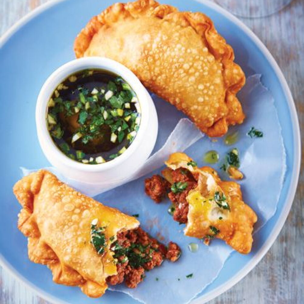 Empanada con chimichurri