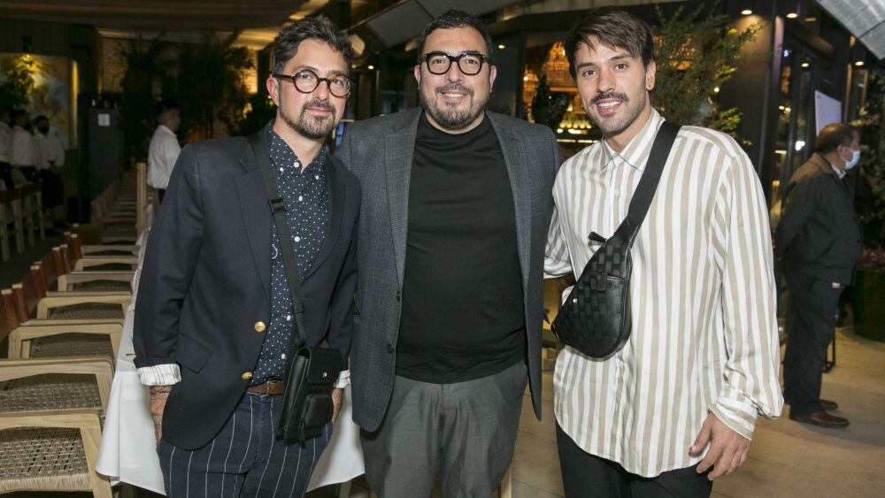 Jorge Tellaeche, Alejandro Ortiz y Rodrigo Urquidi_
