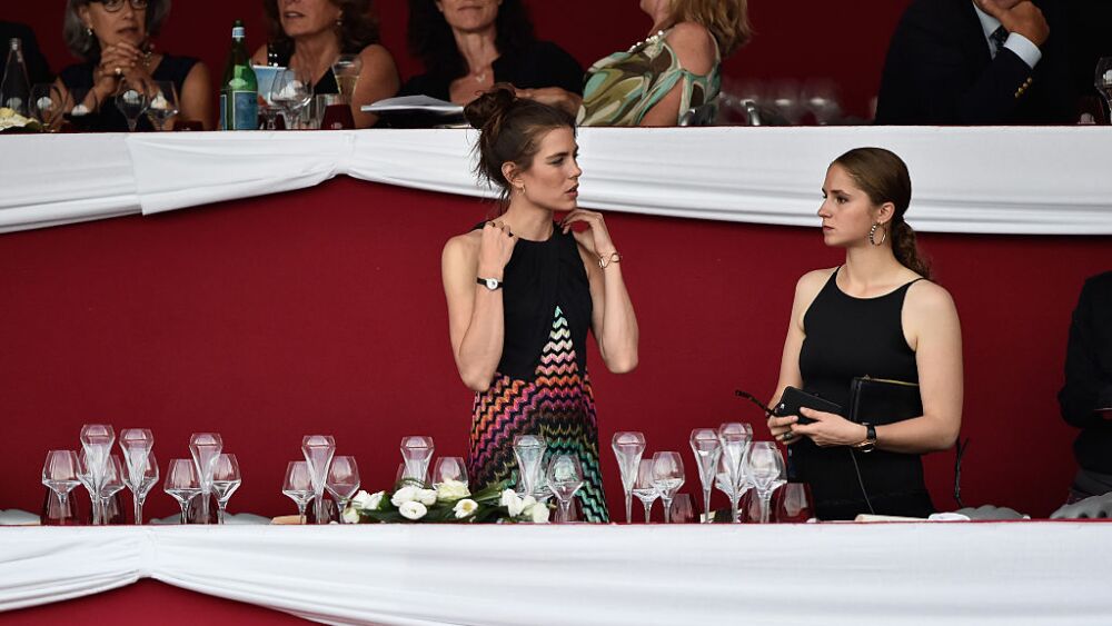 Carlota Casiraghi y Electra Niarchos