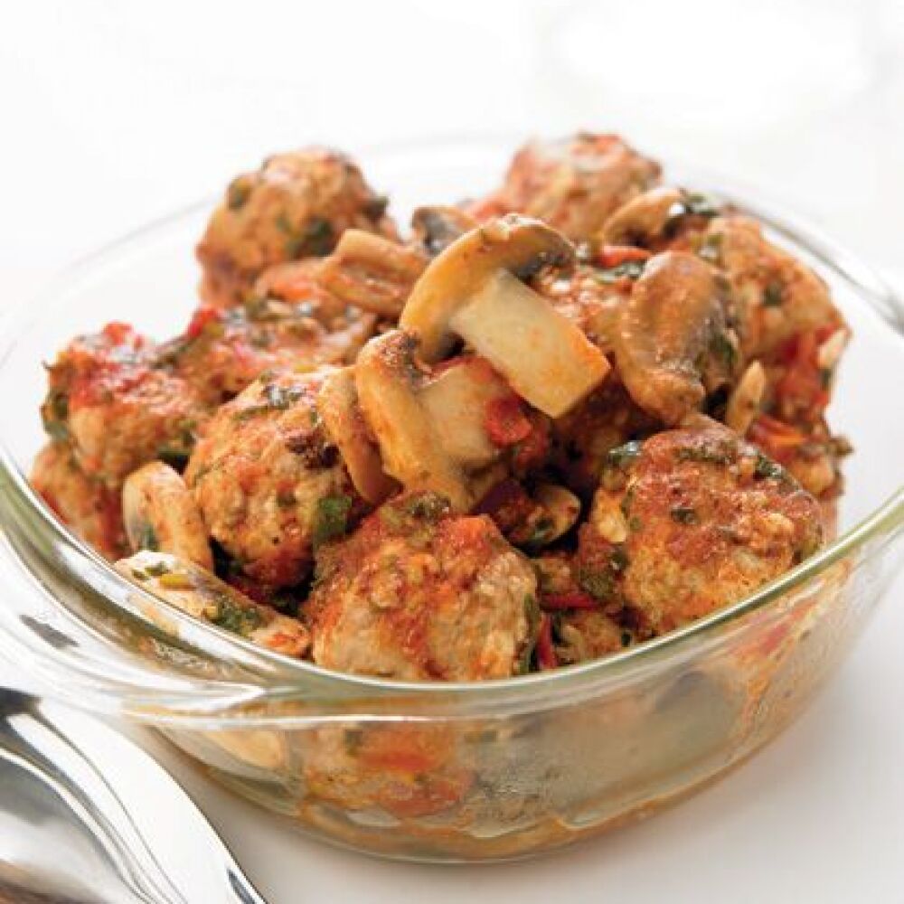 Albóndigas con champiñones