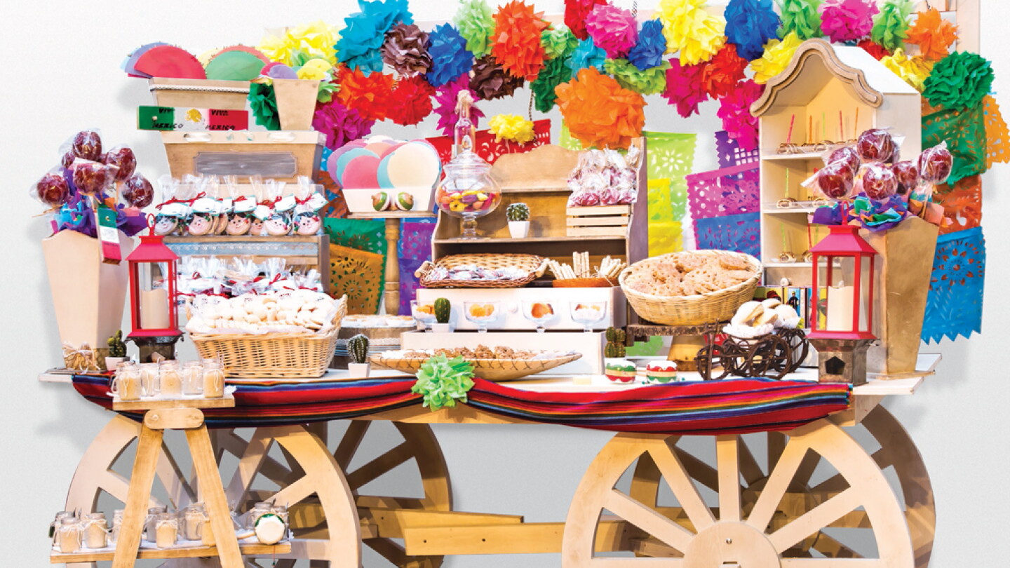 Cómo hacer tu propia mesa de dulces