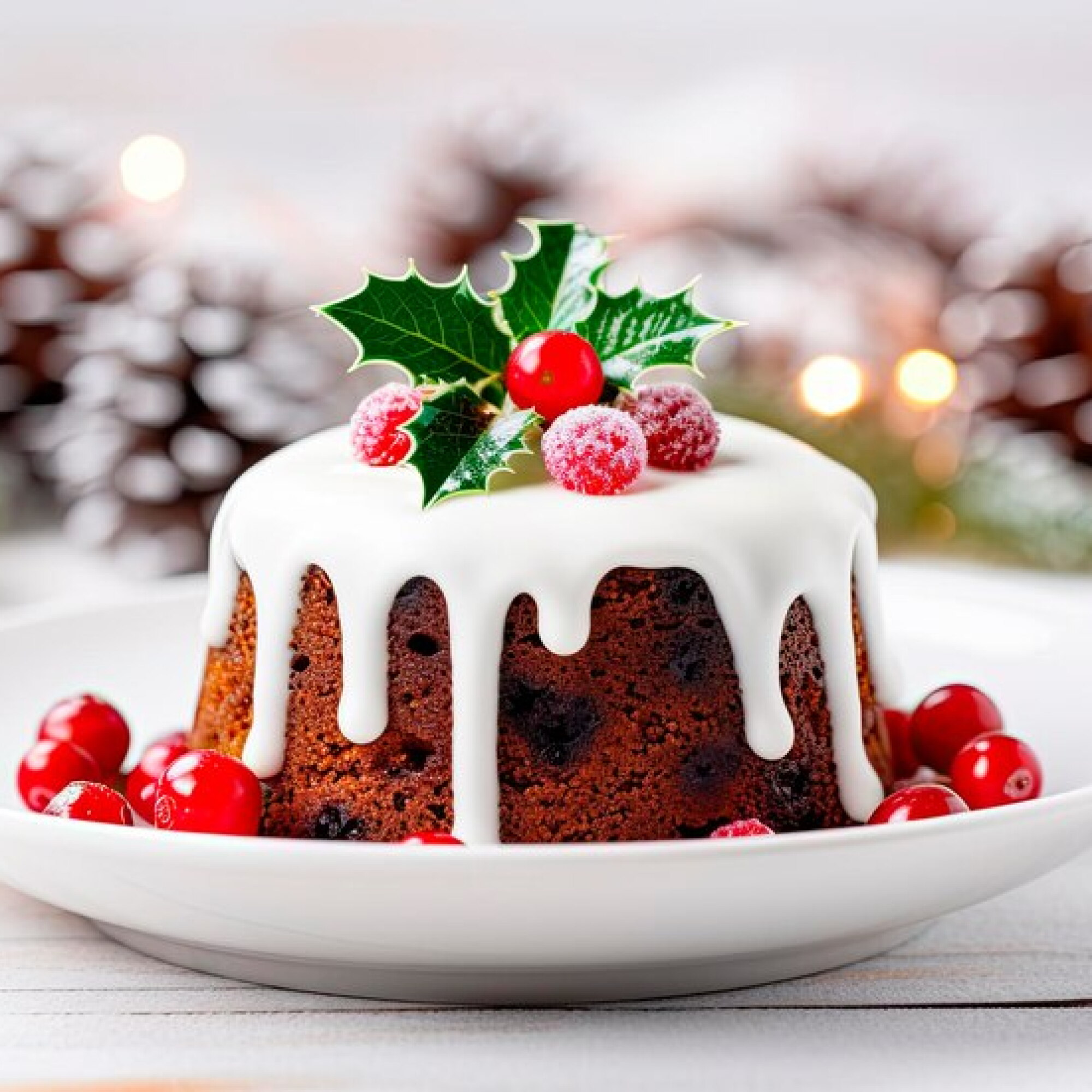 10 pasteles navideños sencillos para tus fiestas