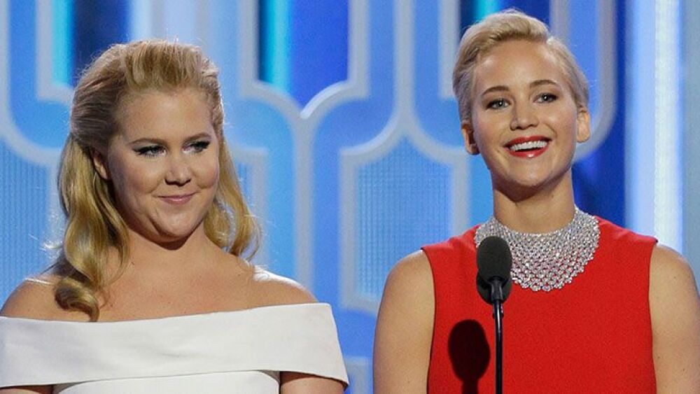 Jennifer Lawrence recicla vestido en la boda de Amy Schumer