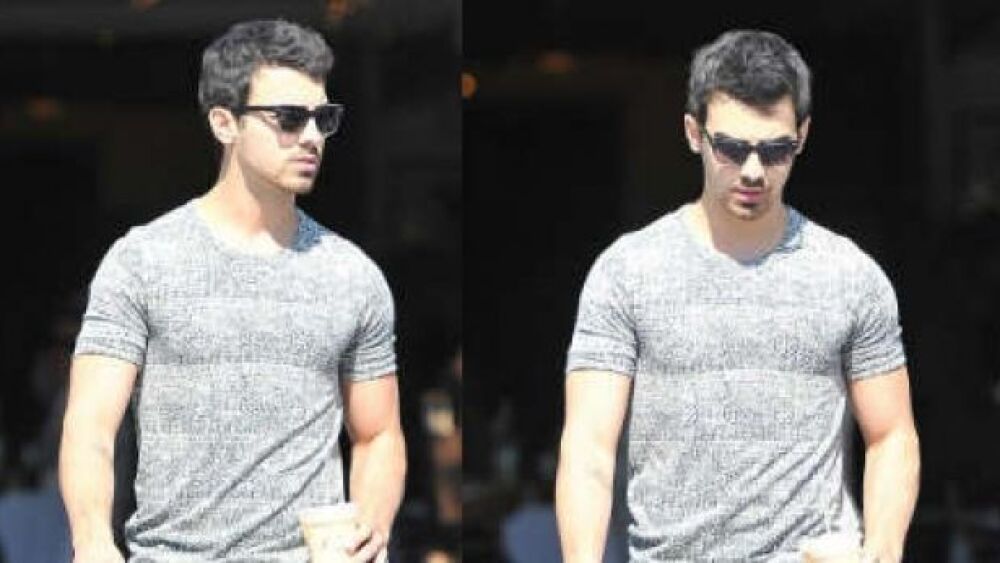 ¿Joe Jonas ya tiene canas o se tiñó el pelo de gris?