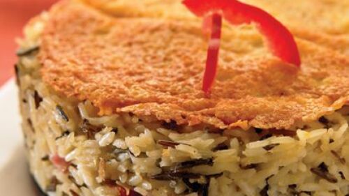 Arroz gratinado