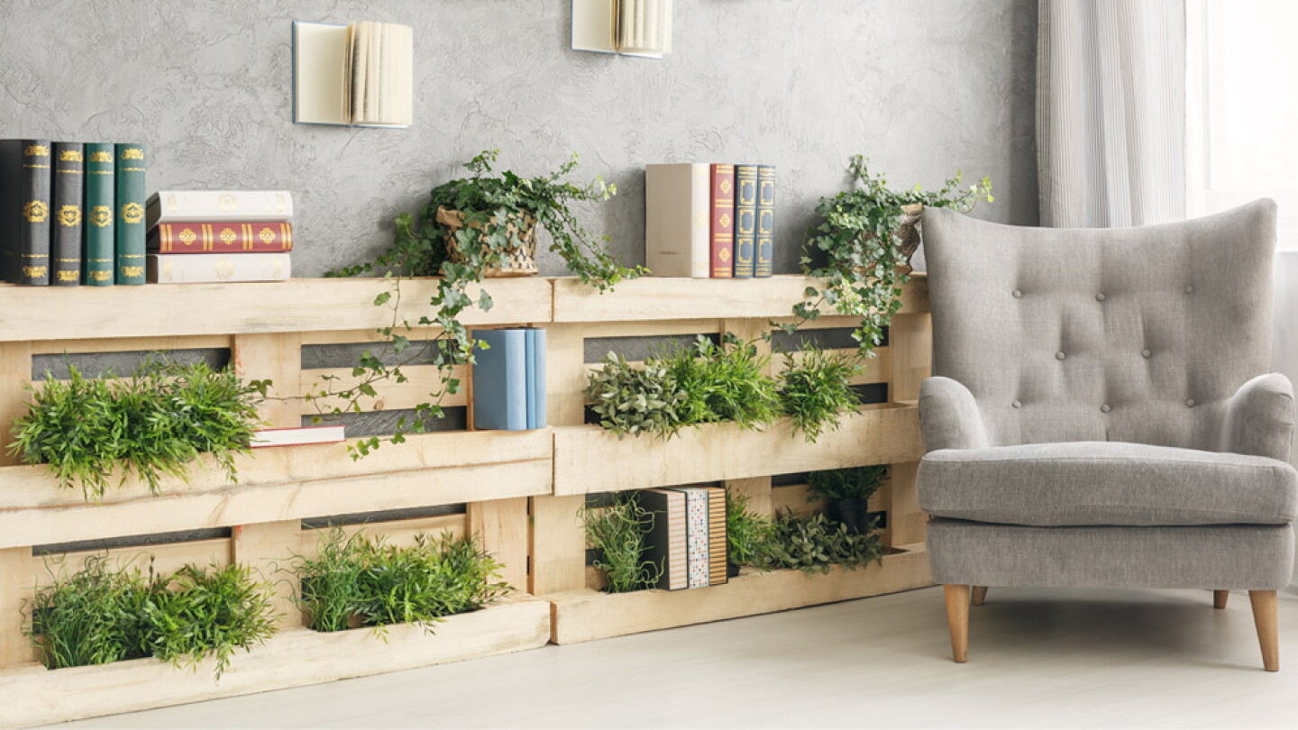 Ideas para usar tarimas en la decoración de tu hogar
