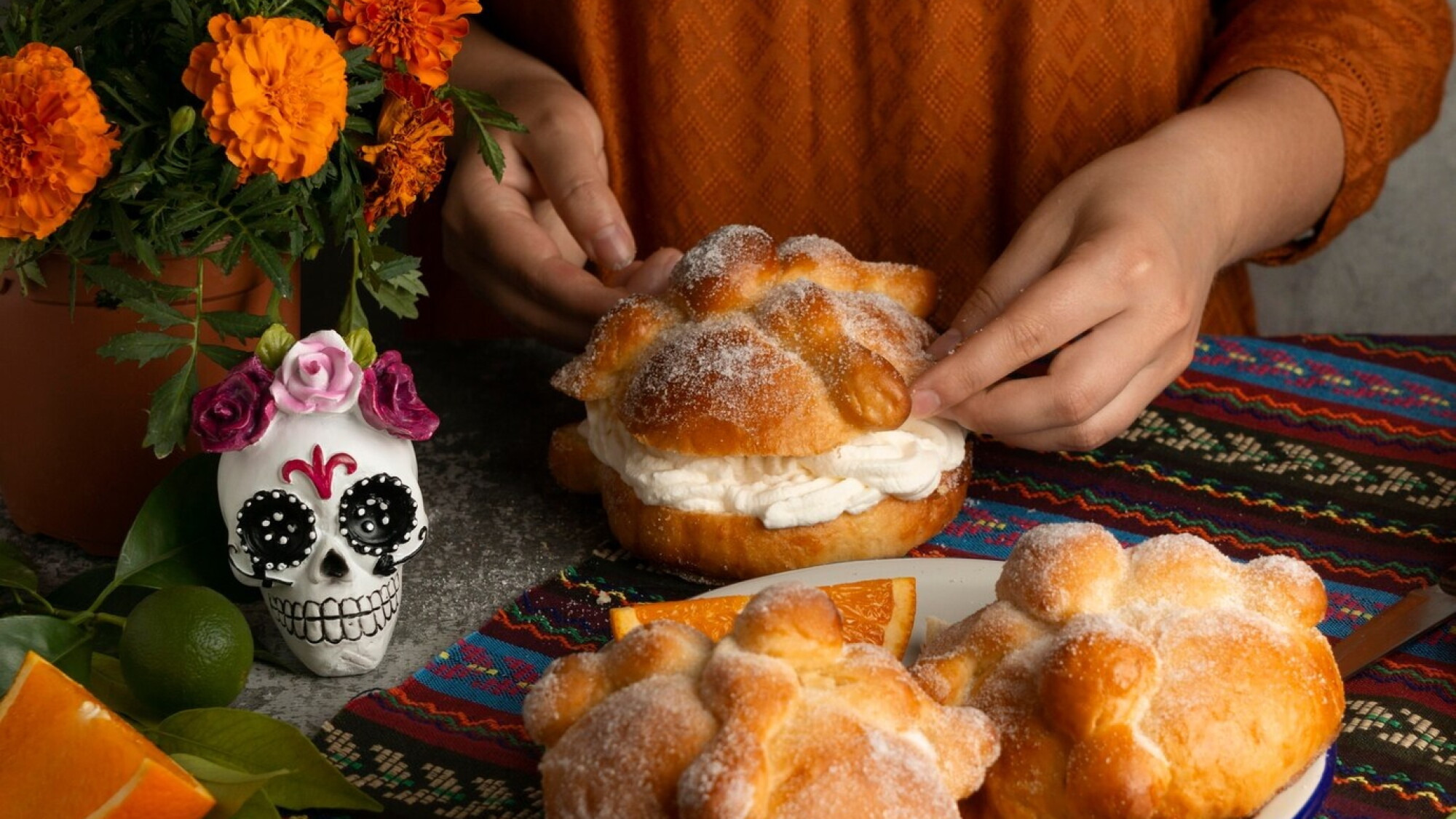 Spaghetti Muerto Evoluciona su sabor: ideas de rellenos de pan de muerto