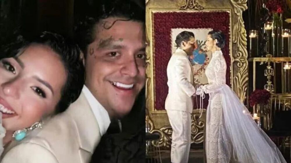Christian Nodal no puso ni un peso para su boda con Ángela Aguilar, ¿quién la pagó?