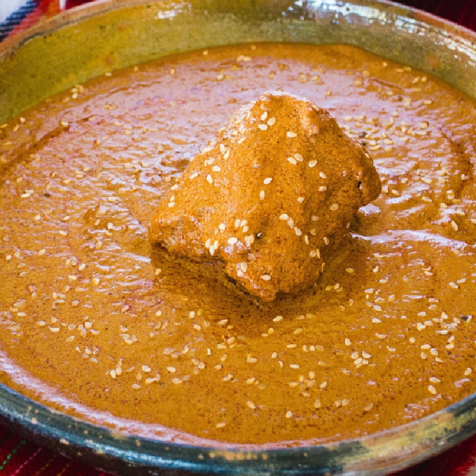 Receta fácil de cerdo en pipián con nopales