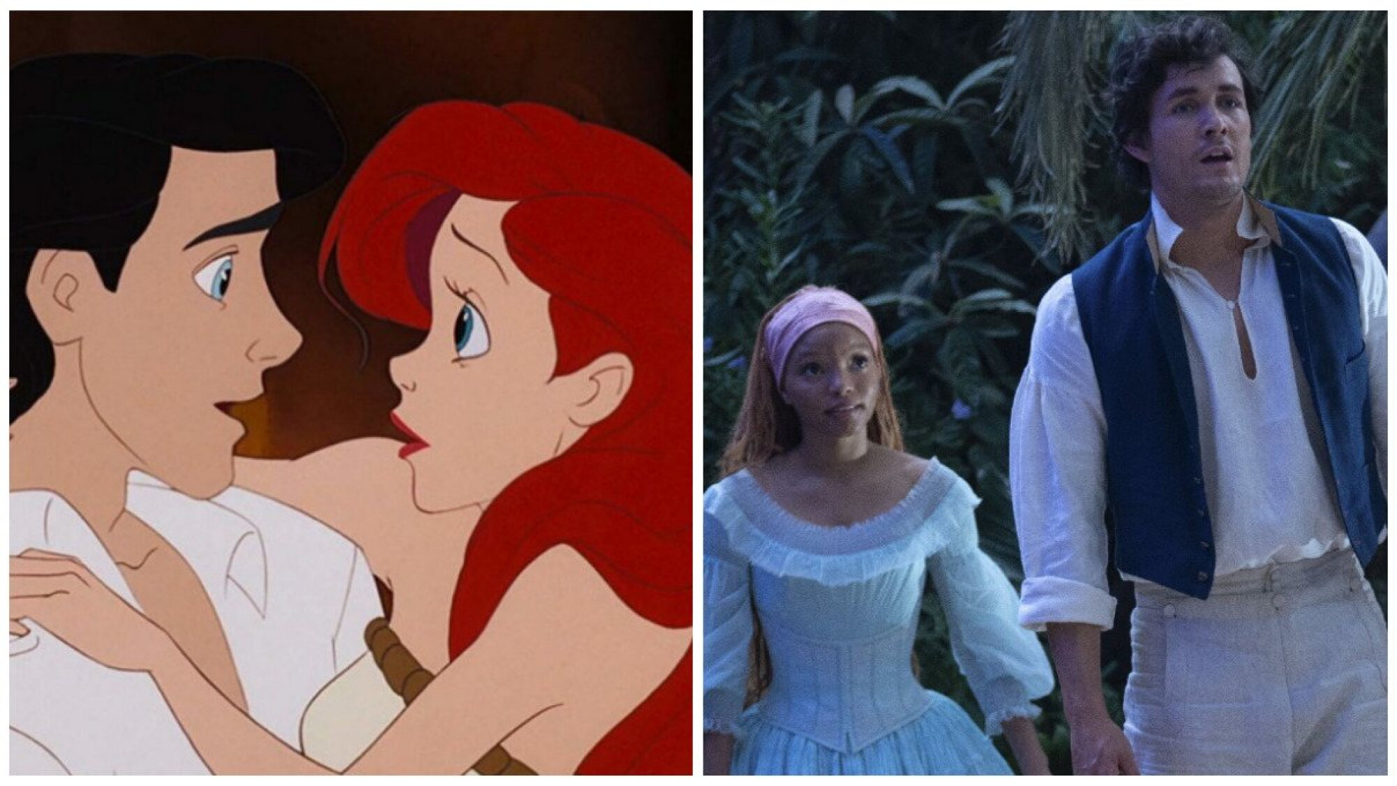 Prinxiue Ariel y el príncipe Eric: cuáles son las diferencias de su romance en ...