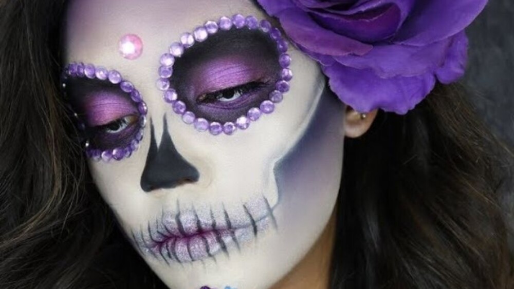 ¿Cómo integrar pedrería a tu maquillaje de catrina para que luzca más ...