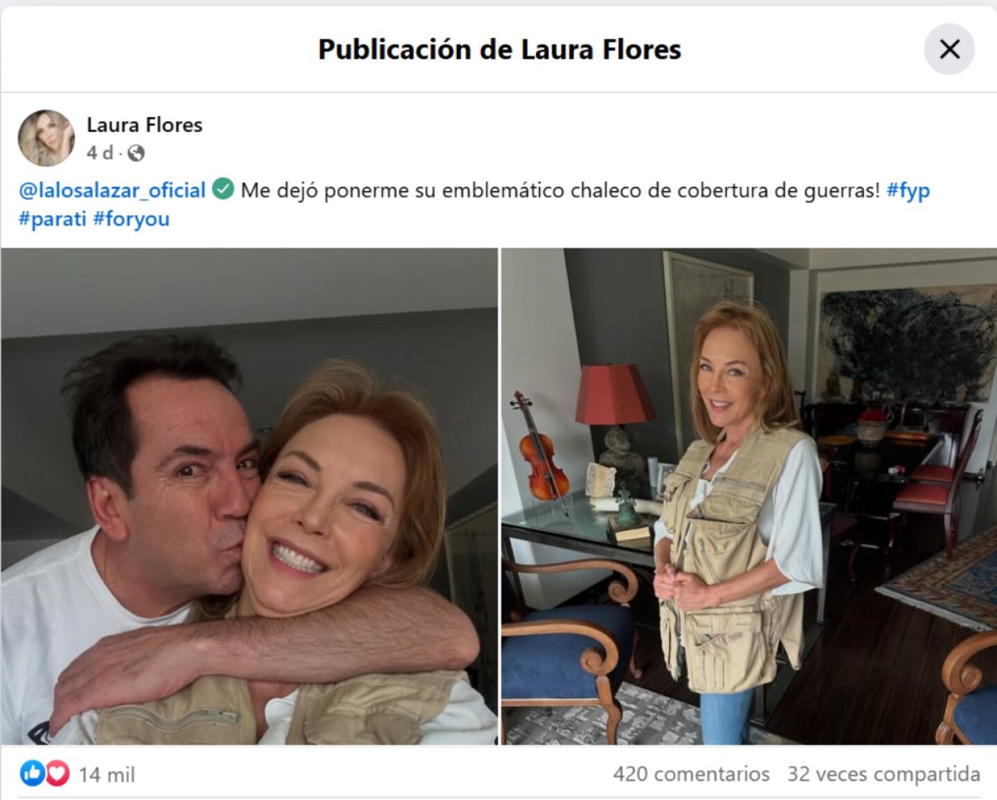 ¿Cuánto duraron Laura Flores y Lalo Salazar? 3 momentos clave de su ...