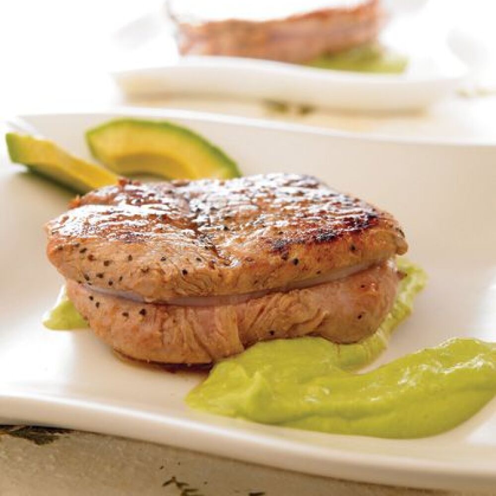 Ternera en salsa de aguacate