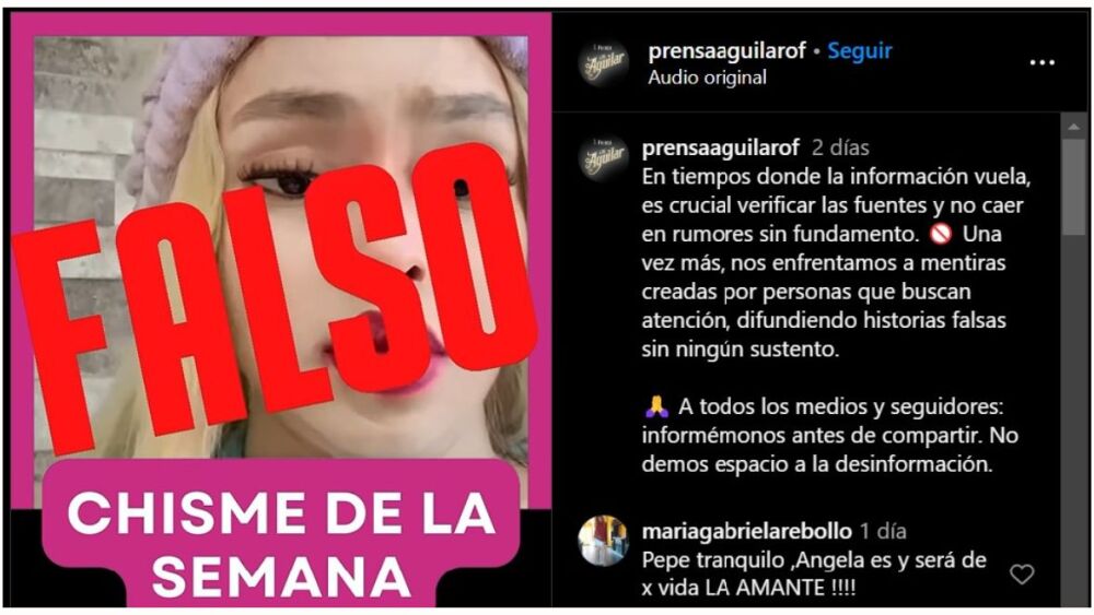 la familia aguilar falso