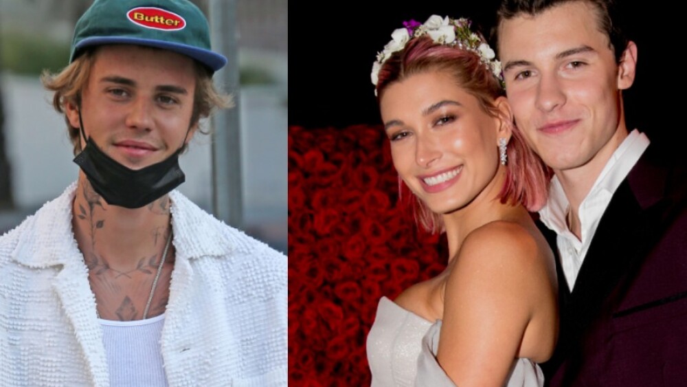 justin bieber hailey baldwin shawn mendes