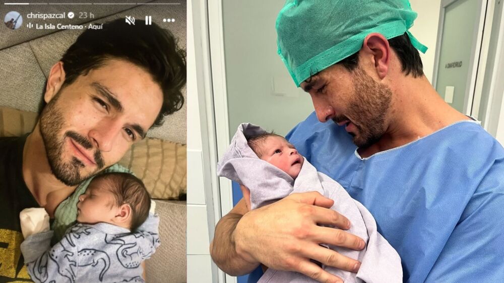 Chris Pascal enamoró a sus fans con un tierno abrazo a su hijo Lorenzo ...