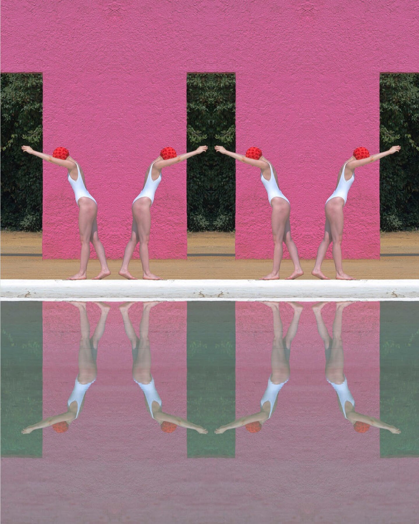 Pink Sanctum: Swimming Lines
