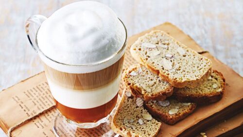 capuchino con cajeta