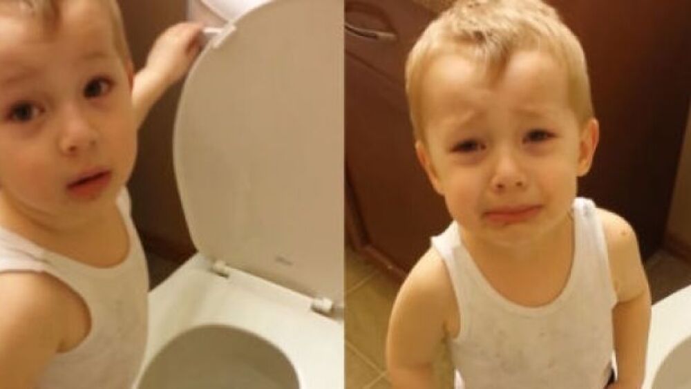 ¡Supertriste! Niño llora porque su pez se murió y hasta le organizó un tierno funeral
